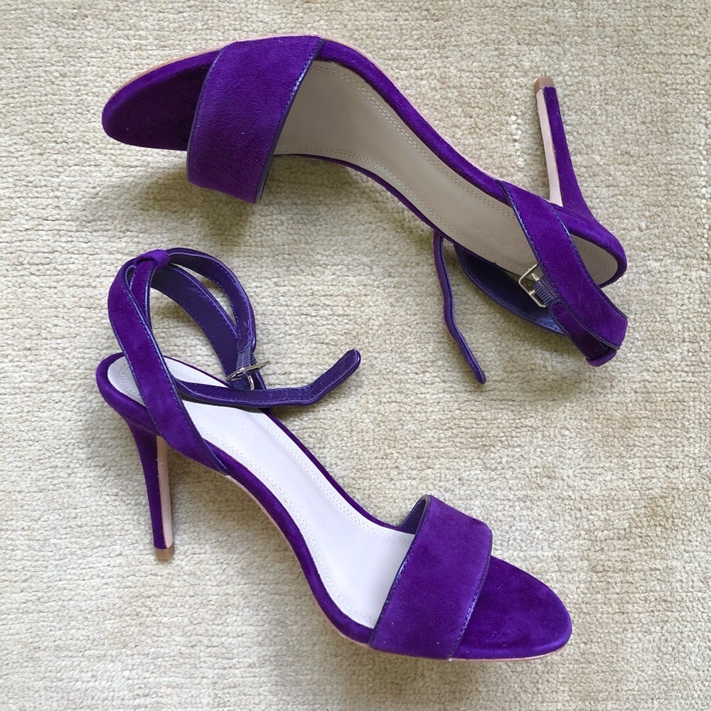Sandro Purple Heels
